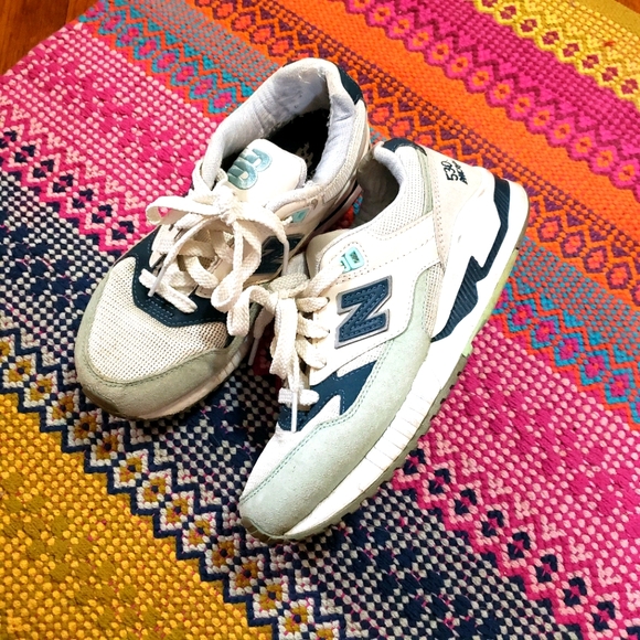 New Balance | Shoes | New Balance 53 Encap Womens 55 White Blue | Poshmark